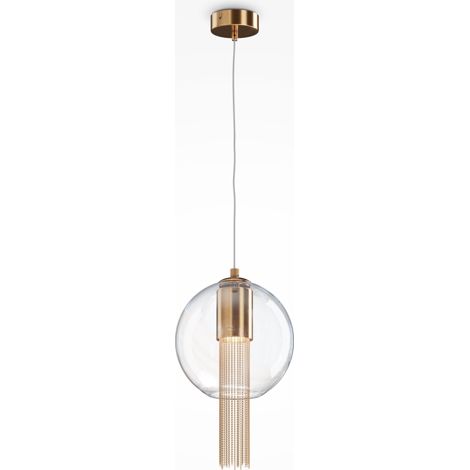 Maytoni Flusso I Plafonnier Moderne Mince Bronze GU10