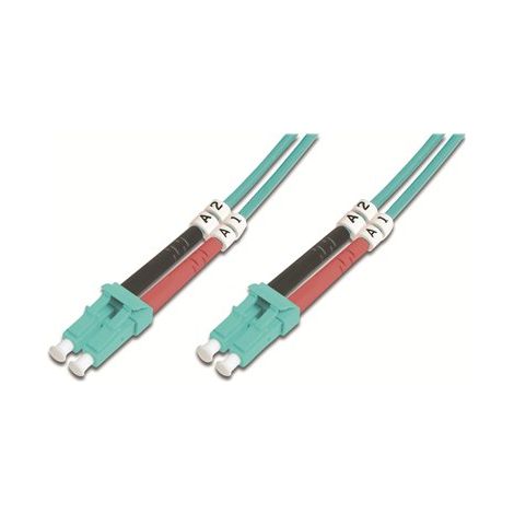 Digitus Câble de brassage Fibre optique Mâle LC multimode Mâle LC multimode Bleu 1 m (1/5)