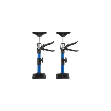 Etai Telescopique, 2 Pièces Reglable Support 30-59 cm Tendeur de Châssis Charge Maximale 40 kg pour Plafond Montage Plaques de Plâtre Armoires Cadres de Porte(30-59 cm)