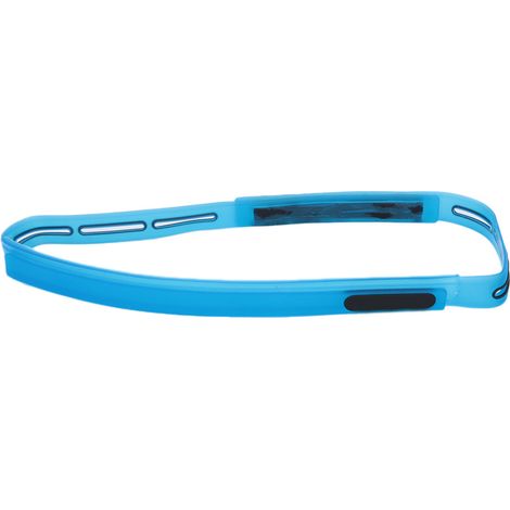 Serre-Tête En Pvc Souple - Bandeau De Sport Respirant Pour Course Et Fitness - Bleu - 1 Pièce (1/5)