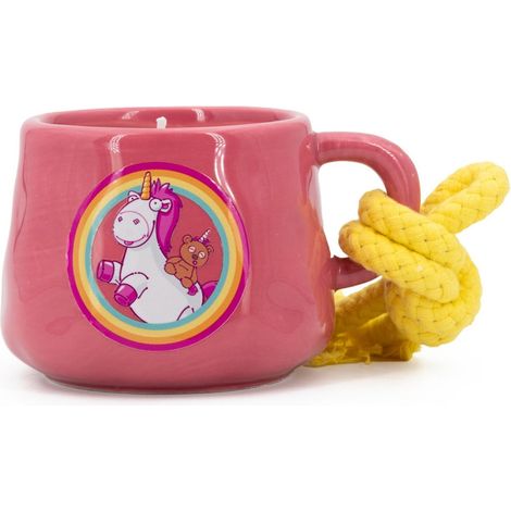 Duftkerze im keramikbecher - minions design
