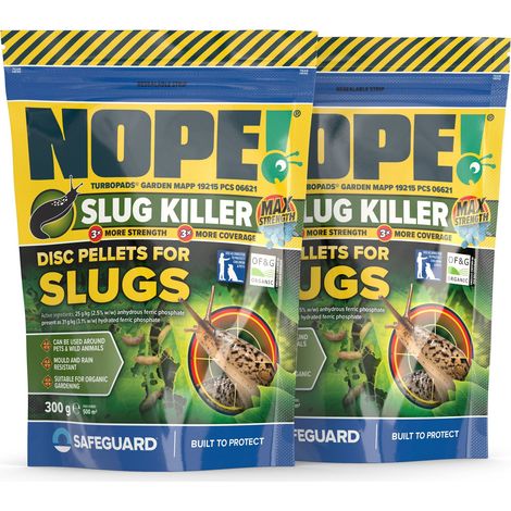 NOPE Slug Lentil Pellets 300g x 2 Pack