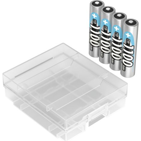 Ansmann HR03 +Box Micro (AAA)-Akku NiMH 1050 mAh 1.2 V 4 St. (1/5)