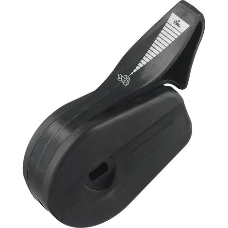 Manette de commande d'accélérateur pour tondeuse à gazon, noir/pour plastique rouge, pour pièce de rechange, installation facile directe, 11 x 6 x 3 cm (1/5)