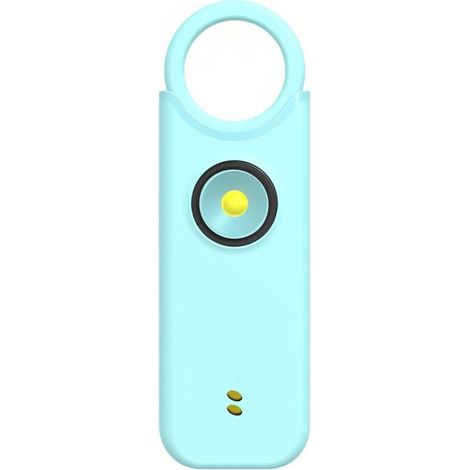 Alarme de sécurité puissante avec volume de 135 dB - Lumière LED - Alarme personnelle d'urgence - Pour femmes, filles, enfants (1/5)