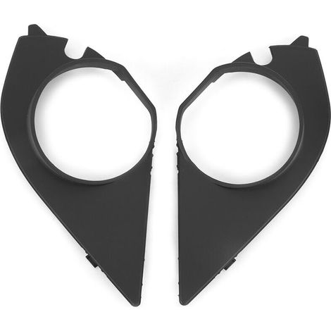 Couvercle de phare antibrouillard, cadre de calandre adapté pour 5er E60 E61 03-10 (1 paire 51117896603 51117896604) (1/5)