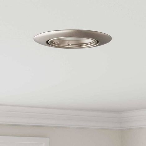 Spot encastré - Contemporain - 12x GU10 - Pivot 30° - Métal argenté 9 x 9 x 2,5 cm (1/5)