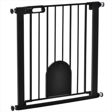 Chatière Barrière pour chien avec trappe chat double verrouillage (1/5)