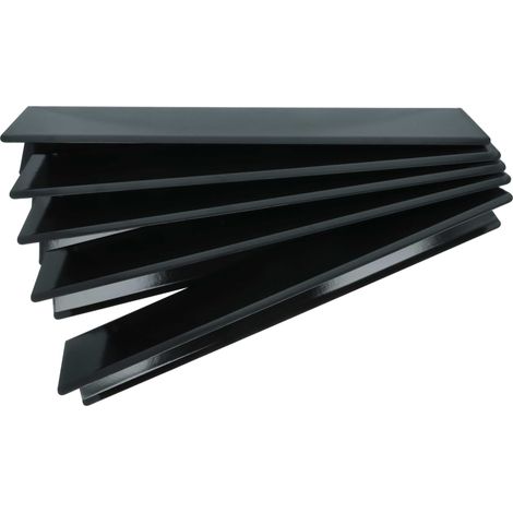vhbw 5x Aromaschienen Ersatz für Weber 7621, 7620 für Gasgrill, Grill - porzellanemaillierter Stahl, 44,8 cm Länge