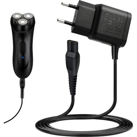 Chargeur Rasoir 15V Pour Philips - 1 Pièce - Compatible Séries 3000 à 9000 - Alimentation Sûre - Noir (1/5)