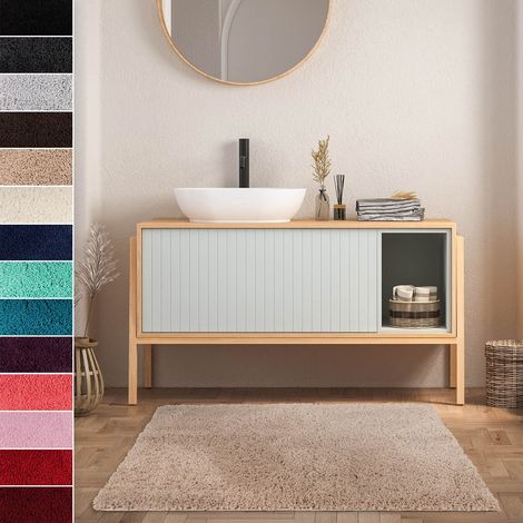 Tapis de bain Sky Soft  Sable Beige 50 x 80 cm (1/5)