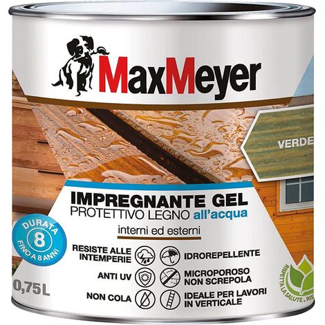 Impregnante Acqua Gel Mogano Litri 0,75 (1/2)