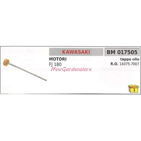 Tappo carburante motore KAWASAKI motozappa FJ 180 017505