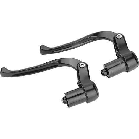 Accessoire de guidon pour vélo pliant à pignon fixe avec frein (noir) (1/5)
