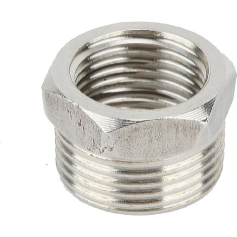 Stück G1/2” Edelstahl-Rohrverbinder für Bad und Küche (A) (1/5)