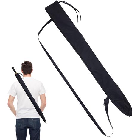 10x83cm Pochette de Rangement pour Parapluie avec Bandoulière Réglable Housse Protection Parapluie Taffetas de Polyester Imperméable et Anti Poussière de 280T D'Épaisseur Housse de Parapluie (1/5)