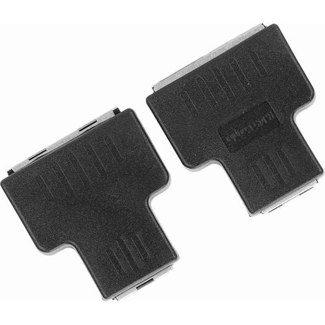 Adaptateur de câble Ethernet (2 pièces) 1 entrée 2 sorties RJ45 femelle, connecteur LAN, rallonge/répartiteur pour câble Internet (1/5)