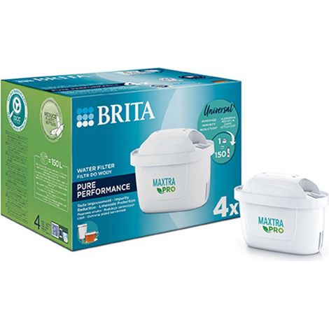 Brita Accessoires - Filtres à eau Maxtra Pro Pure Performance, 4 pièces 1051757 (1/3)