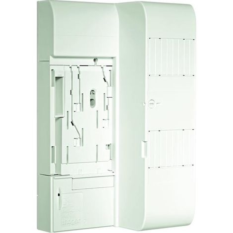 Hager KU33AHE HAGER eHZ-Adapter BKE-AZ1,4+4 PLE KU33AHE Sicherung Reinweiß (RAL 9010) 1 St. (1/5)