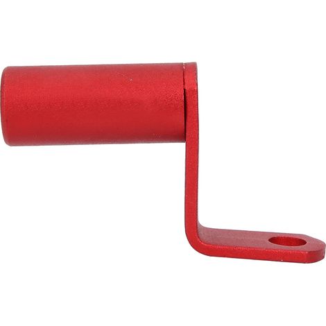 Support de rétroviseur de moto, support de rétroviseur latéral, barre de serrage pour téléphone rouge (1/5)