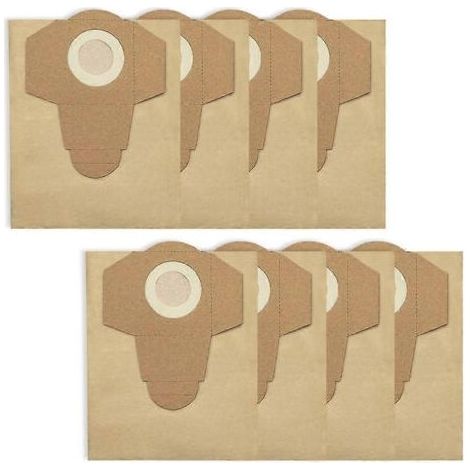 Sacs à poussière de 20 L pour aspirateur Einhell eau et poussière BT-VC 1250S - Pièces détachées et accessoires de remplacement (1/5)