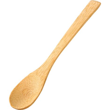 Runder Bambus-Holzlöffel für Suppen und zum Umrühren - Natürliches Küchenutensil (1/5)