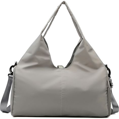 Sac de yoga et de gym unisexe avec compartiment à chaussures et poches séparées pour le sec et l'humide - support de tapis de yoga réglable, sac fourreau d'entraînement de voyage à bandoulière pour ho (1/5)