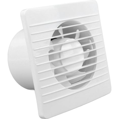 Ventilateur d'extraction pour salle de bain, plafond, cuisine, mural, puissant et silencieux, 10 cm (4 pouces), 220 V (1/5)