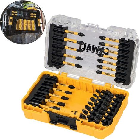Dewalt – Screwdriving set with 25mm and 57mm bits – FlexTorq technology for high-impact control – TOUGH CASE+ for easy transport (1/10)