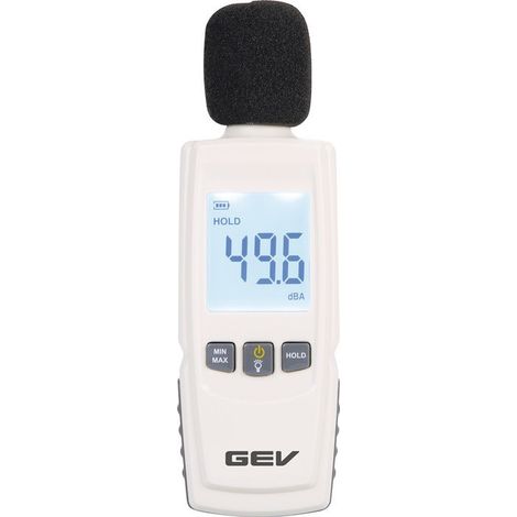 Fonometro 1299 30 -130 dB +/- 1,5 dB H.155mm bianco 3xAAA