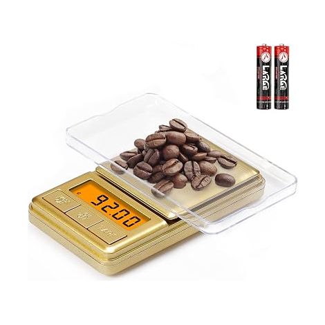 Mini Digital Pocket Scale 100g/0.1g with Lid (1/5)