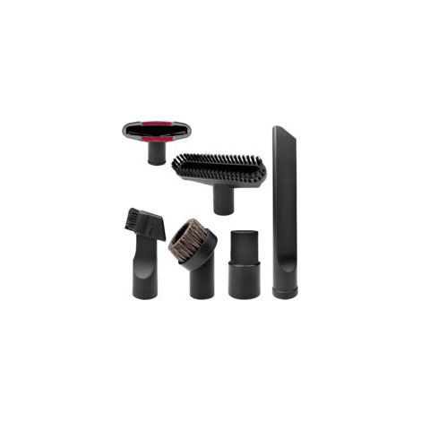 LAN CSPARKV Kit de 6 brosses pour aspirateur, embouts pour aspirateur, accessoires pour aspirateur, brosse pour aspirateur, ensemble d'embouts pour aspirateur, suceur plat, pour le nettoyage de la lit (1/2)