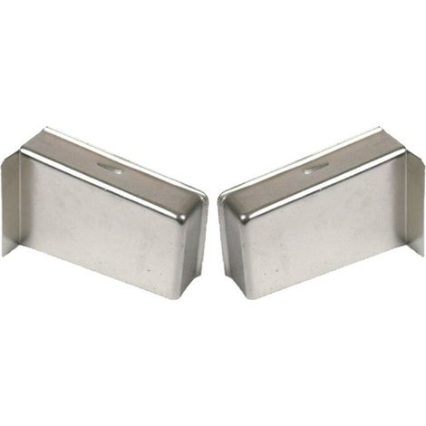 BL GUSCIO COPERTURA METALLO DX SX CR/SAT 2 PZ