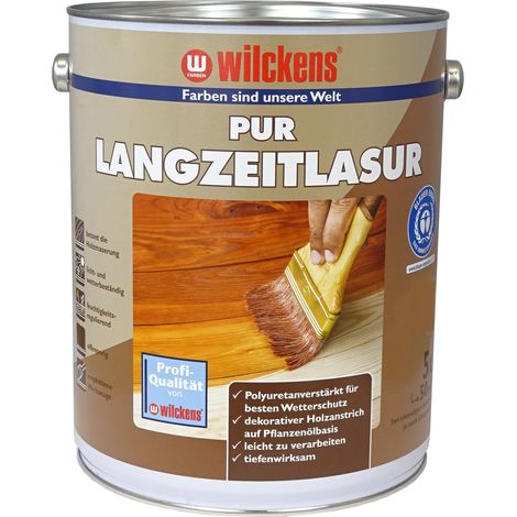 Wilckens PUR-Langzeitlasur Palisander 5l 17189700090