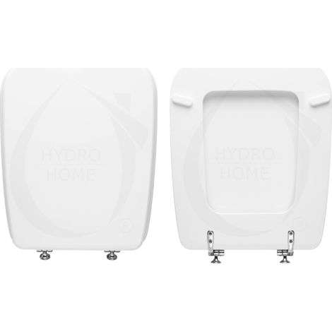 Copriwater Serie 21 Ideal Standard legno rivestito in resina poliestere bianco (1/4)