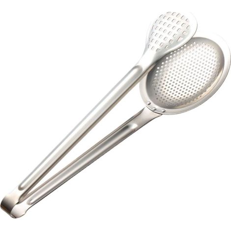 Cuillère écumoire Passoire Louche de Cuisine à Mailles pour Friture (1/5)