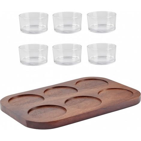 Serving Tray with Bowls, Style 2 (1/5)