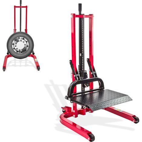Wagenheber Heber Ständer Halter Montagehilfe mit Plattform 0,8 t 800kg Traglast (1/5)
