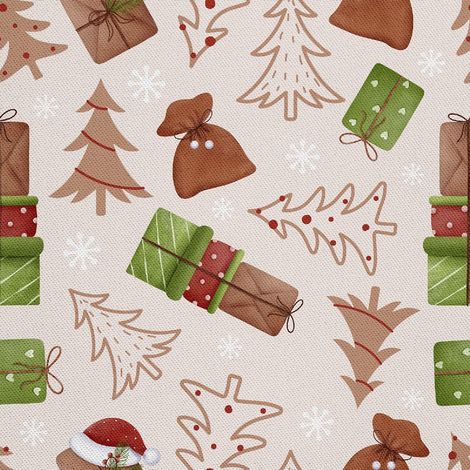 Tela decorativa para exteriores Oxford - Motivo navideño  DX1914 (1/5)