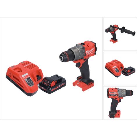 Milwaukee M18 FPD3-301 taladro de percusión sin cable 18 V 158 Nm sin escobillas + 1x batería recargable 3.0 Ah + cargador