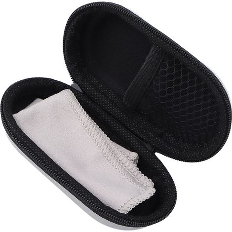 Étui de protection pour appareils auditifs, plastique rigide, grande capacité, compact et pratique, design raffiné, boîte de rangement résistante. (1/5)