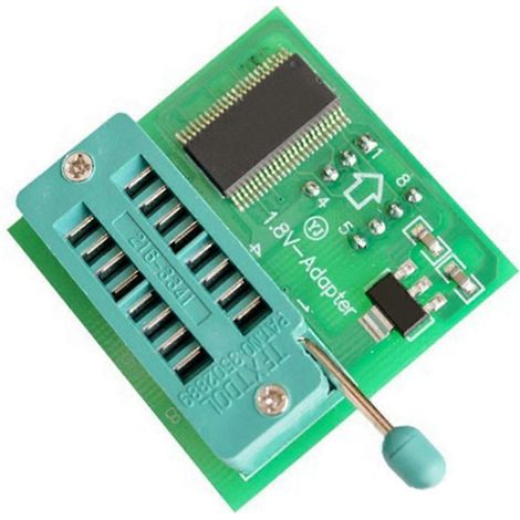 SOP8 DIP8 Konvertierungstabellenplatine MX25 W25 1,8V Adapterplatine TL866CS TL866A (1/5)