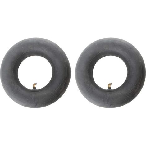 2pcs Chambre à Air De Pneu 3.00-4, Chambre a Air Brouette, pour Diable, Chariot Manuel, Chariot De Jardin, Tondeuse à Gazon, Tube De Remplacement (1/4)