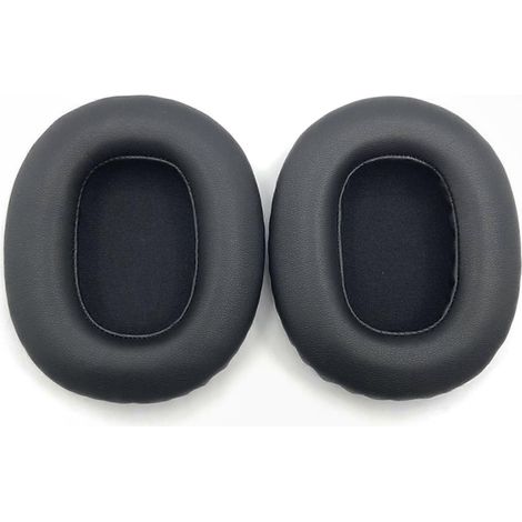 Coussinets d'oreille pour casque Denon AH-MM400, rembourrage en mousse à mémoire de forme, kit de rechange avec embouts en mousse, protection confortable pour écouteurs, housses de remplacement haute (1/5)