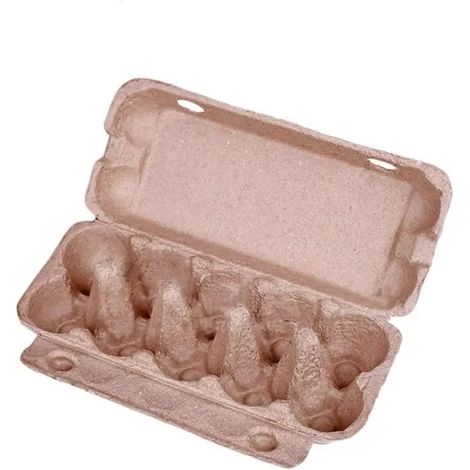10 PcsPlateau à Oeufs Boîte de Rangement pour Oeufs Pliable Carton Portable 10 Grille Support à Oeufs Poulet Équipement Agricole (1/4)