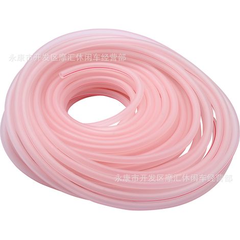 Durite de carburant blanche, diamètre intérieur 5 mm et diamètre extérieur 8 mm, pour moto tout-terrain, quad, buggy de plage et scooter GY6, 20 mètres/boîte. (1/4)
