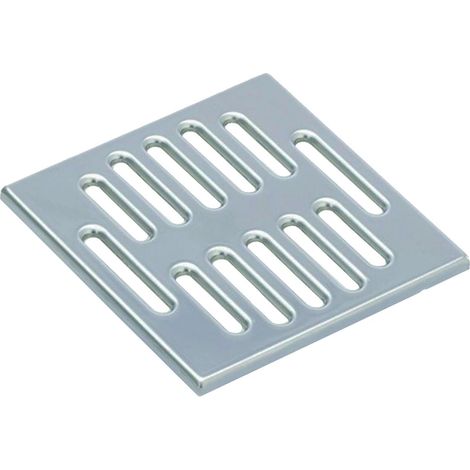 ACO Edelstahlrost 100 x 100 mm, für Balkon/Terrassenablauf (1/2)