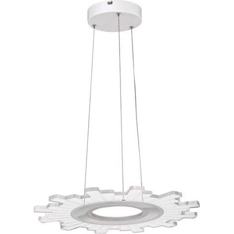 Lampadario moderno LED 30W bianco Ø45 Rabalux Felicity