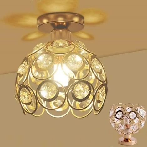 U-DO Plafonnier Fer Cage Lustre Suspension Simple pour Cuisine Salon (1/4)