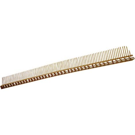 DIMOS - Ventilation basse tuile rouge brique avec peigne L 1m h 85mm - 1000 mm